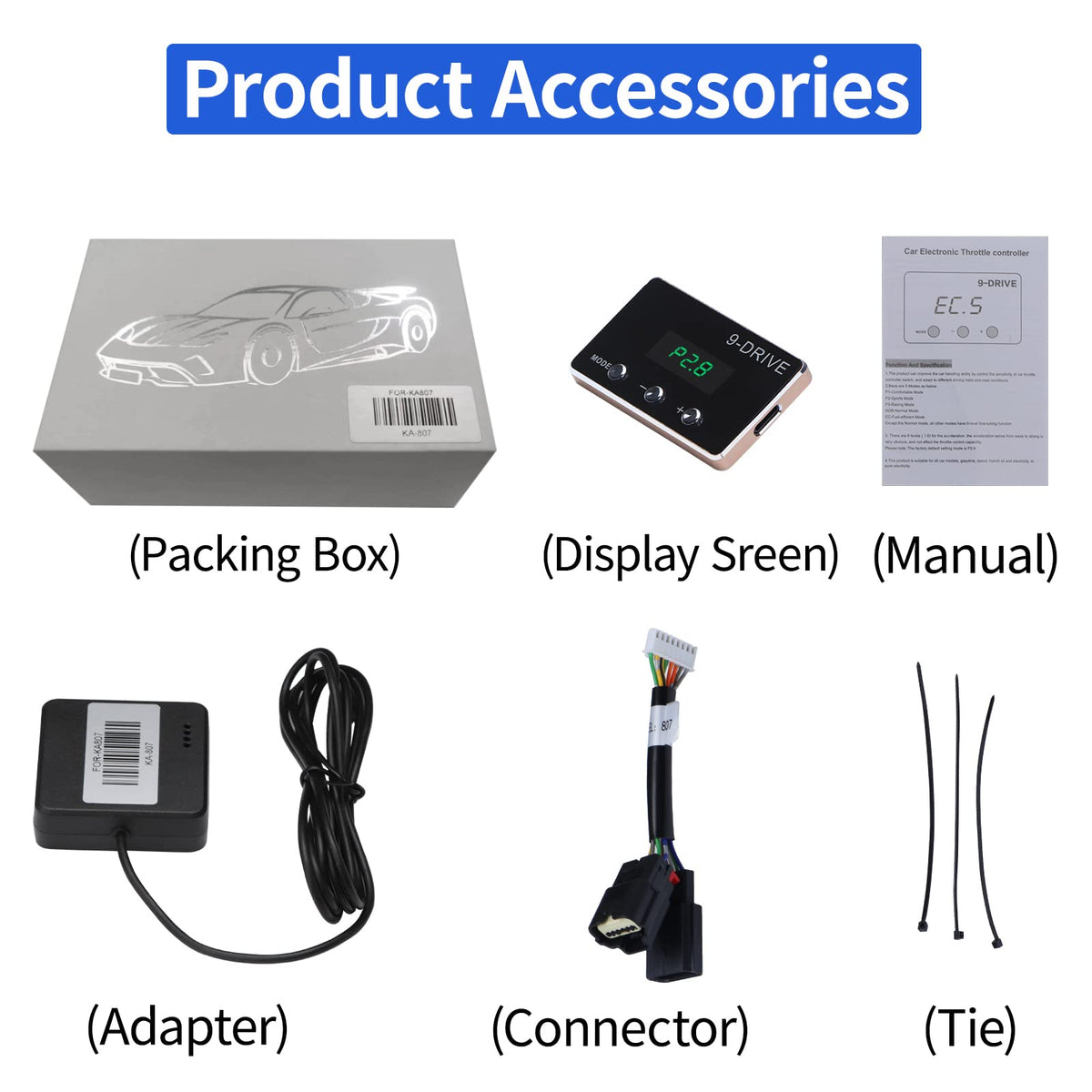 9 Drive 9-Mode Electronic Throttle Response Controller M12189