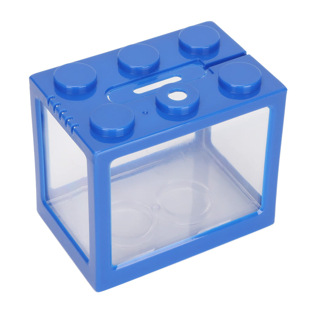 Mini Plastic Stackable Betta Fish Cube with LED Desktop Aquarium Kit T1871