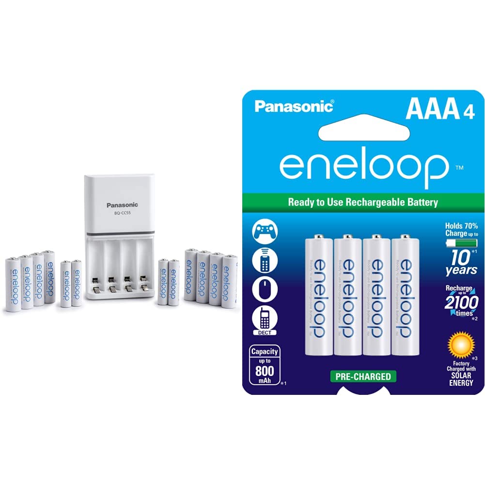 8AA 4AAA Ni-MH Rechargeable Batteries with Quick Charger G177662