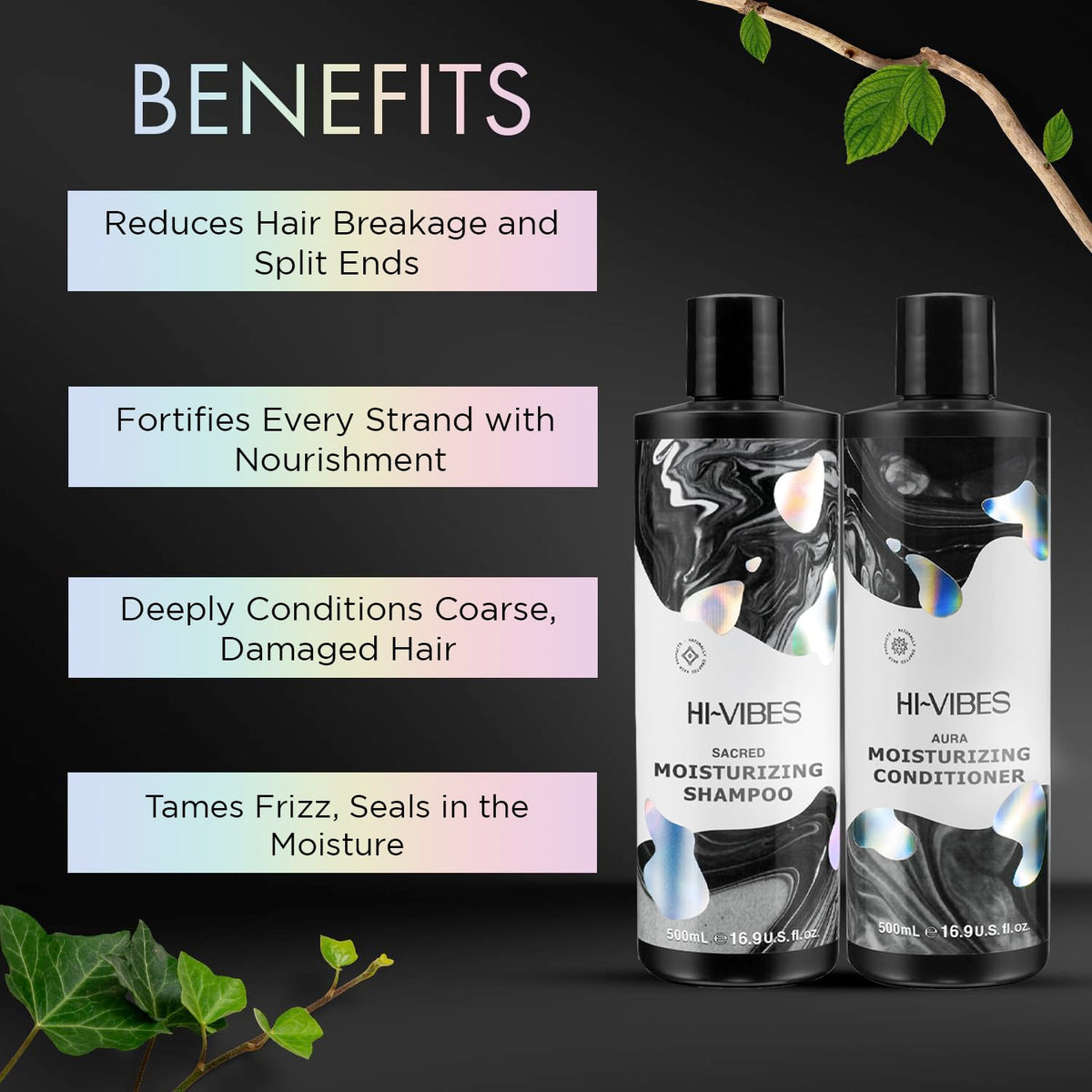 Vegan Argan Oil Shampoo Conditioner and Serum Set Q821