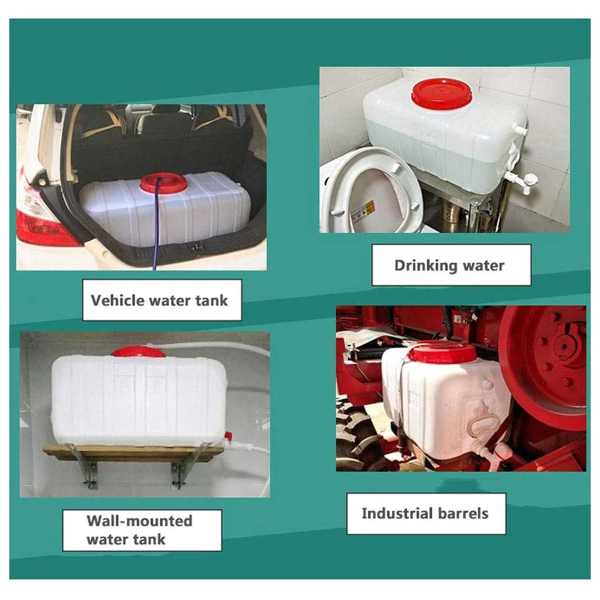 30L Portable Water Storage Container with Faucet F133341