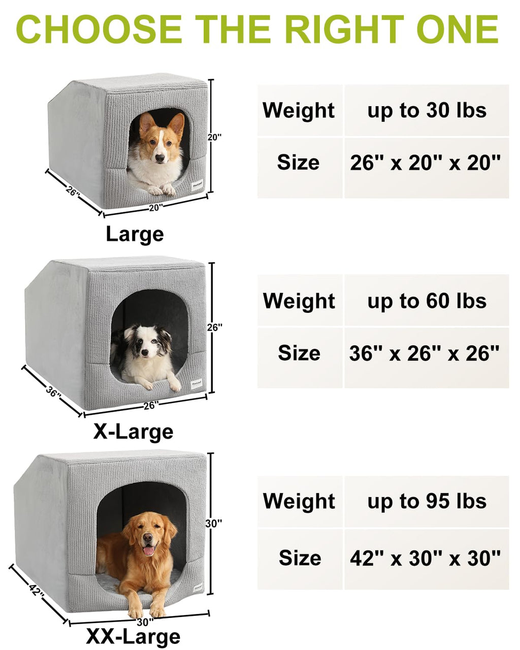 Small Dog House with Dog Cave Bed X121712