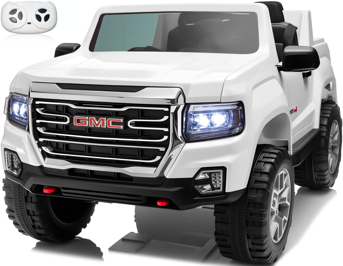 24V 2 Seater Ride On Car White J68773