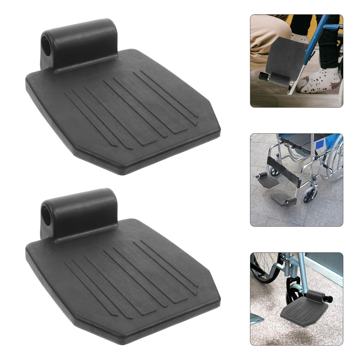 Heavy Duty Wheelchair Foot Pedals Replacement Y217953