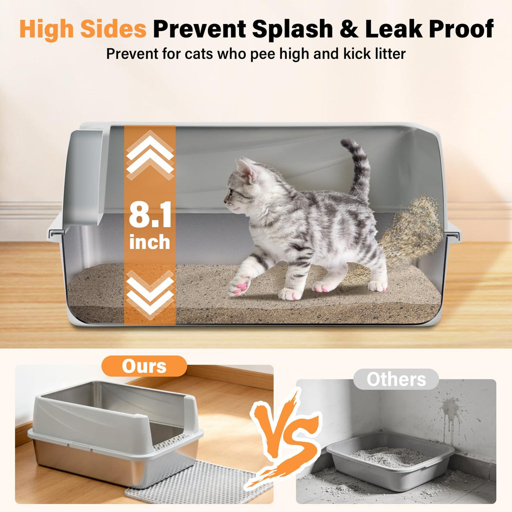 Stainless Steel Cat Litter Box N322282