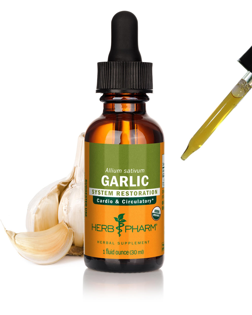 Organic Garlic Liquid Extract 1 Ounce F293