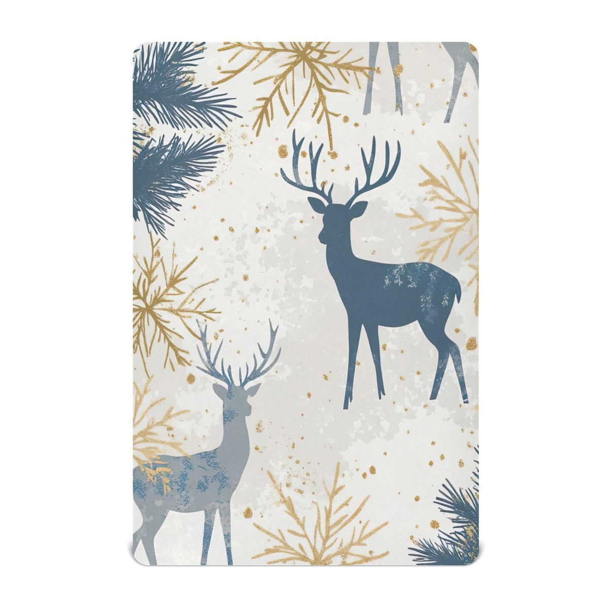 Fitted Crib Sheet Soft Microfiber 28" x 52" x 9" I77113