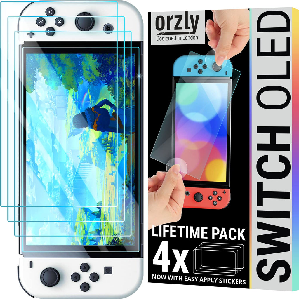 Screen Protector and Case Bundle with Tempered Glass and EVA Case O464