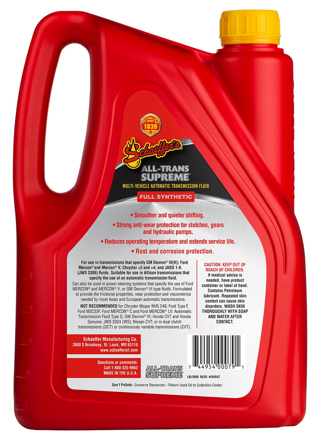 Automatic Transmission Fluid 1-Gallon Bottle W553