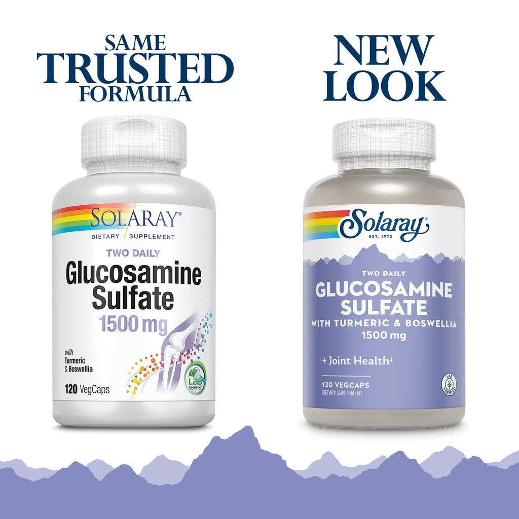 Glucosamine Sulfate 1500 mg 120 VegCaps V4542