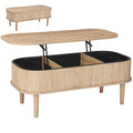Natural Lift Top Coffee Table with Storage Y555820