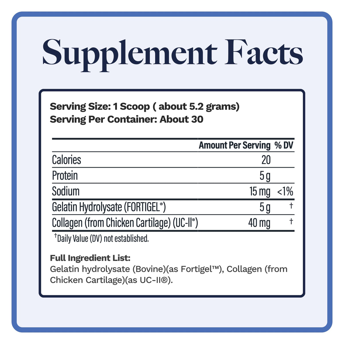 Unflavored 30 Servings I338394