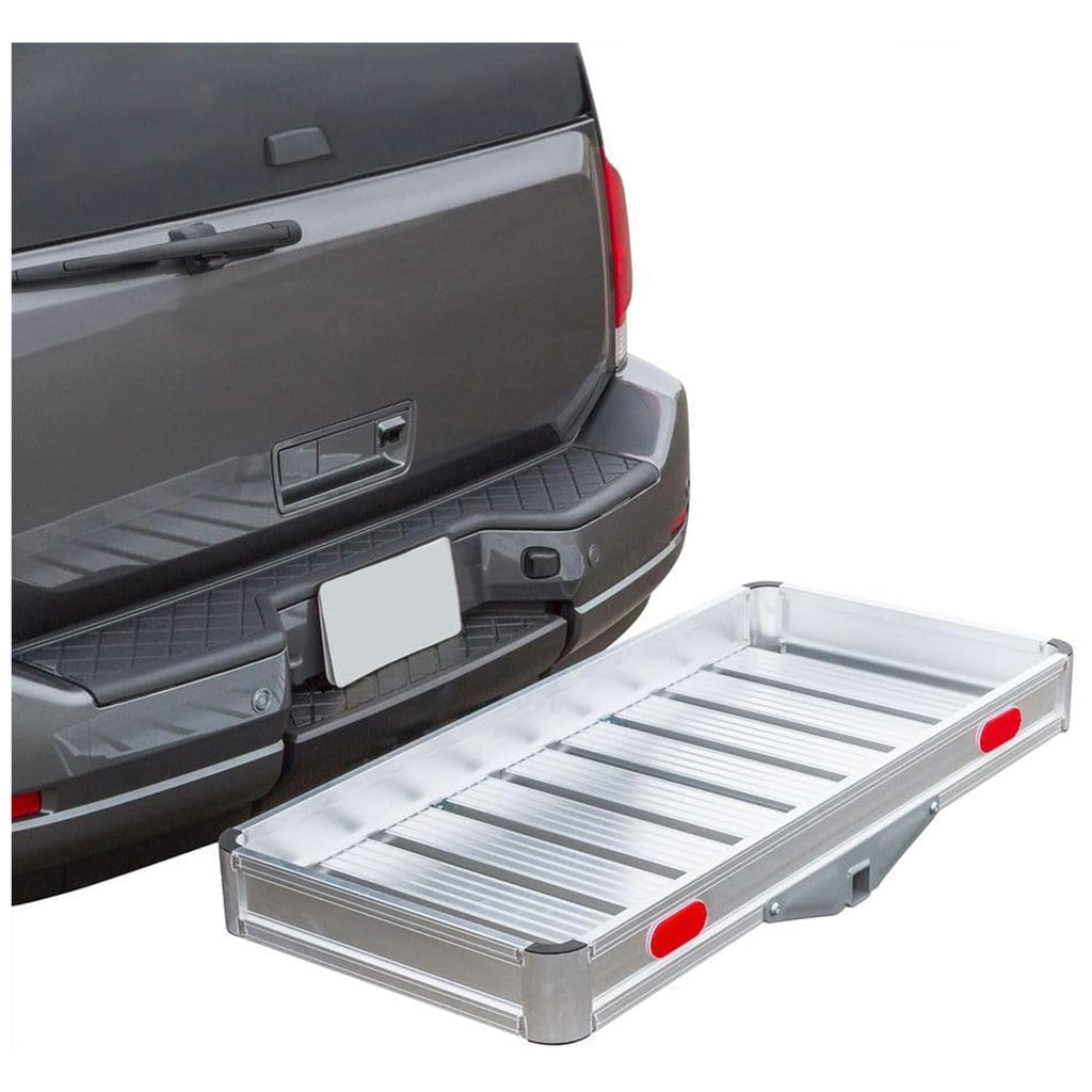 Aluminum Hitch Cargo Carrier Tray 550 lb Capacity W966526