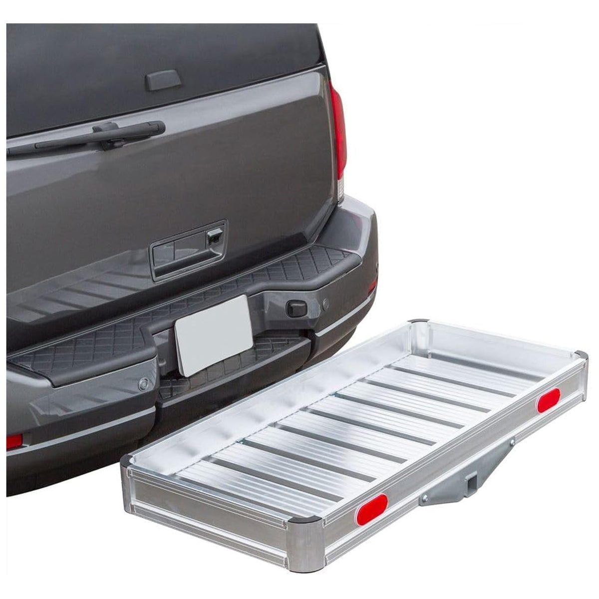 Aluminum Hitch Cargo Carrier Tray 550 lb Capacity W966526
