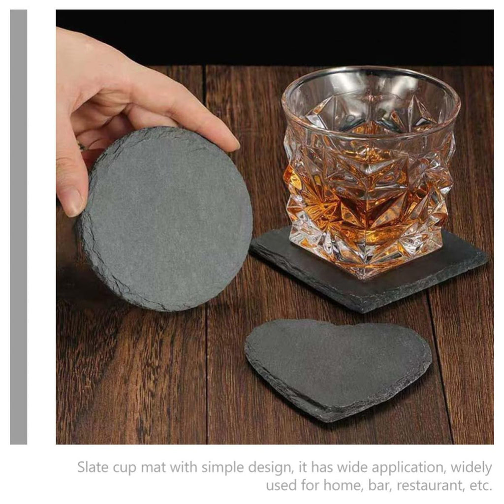 12pcs Natural Stone Square Coasters Set S8975