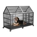 64 inches Heavy Duty Metal Dog Crate W23117