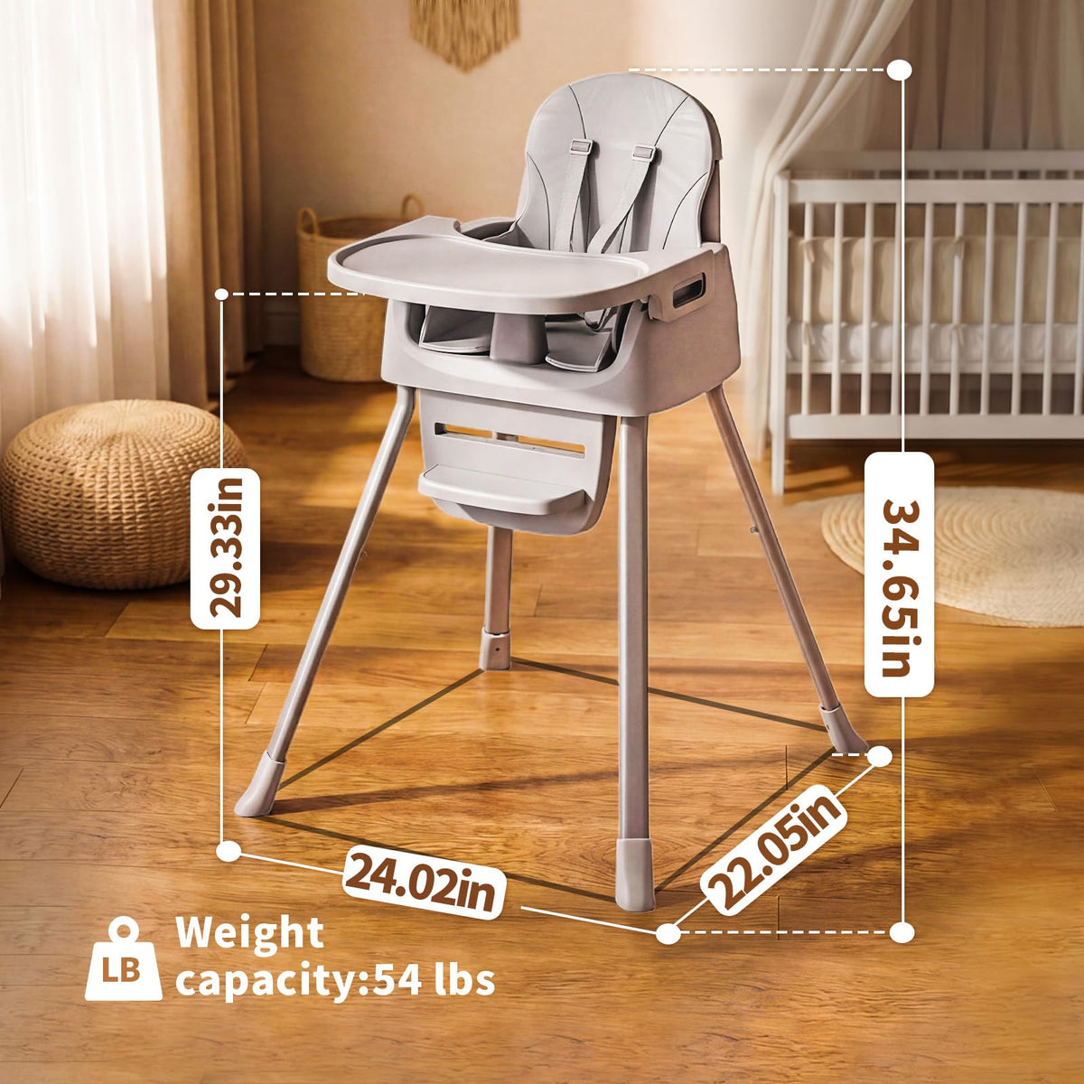 3in1 Baby Highchair C66622