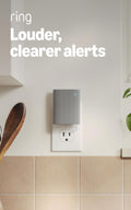 White Plug-In Chime X813