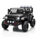 Black 2 Seater 24V Ride On Car T667