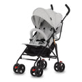 Light Gray Lightweight Baby Stroller with Compact Fold and Canopy N128