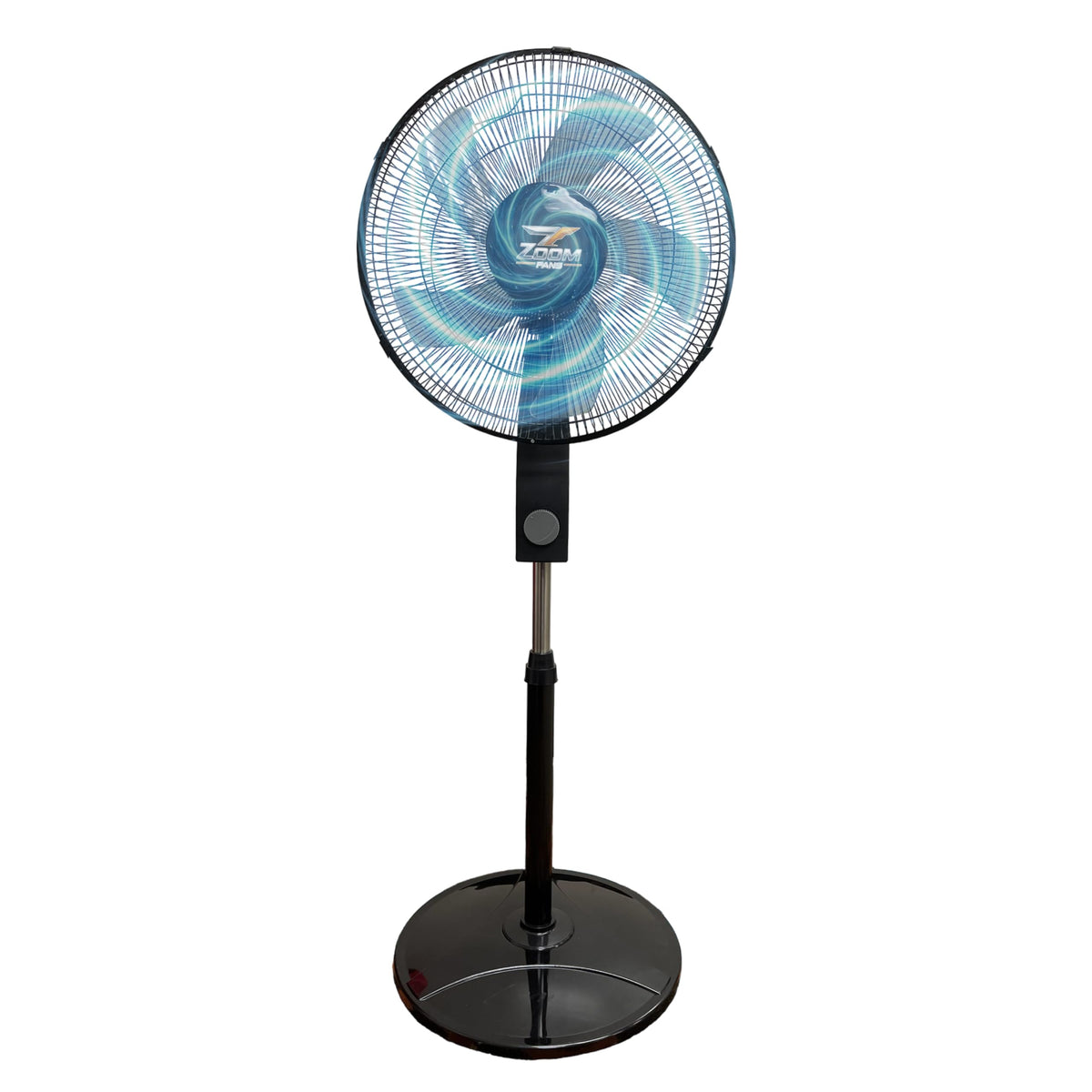 Black 2 Pack 16 inch Pedestal Stand Fan K865
