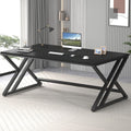 Black Computer Desk V709