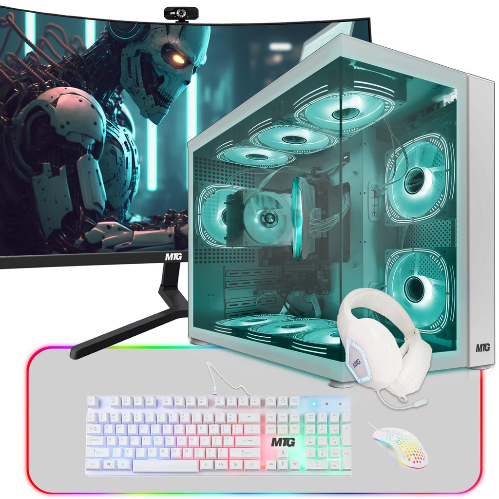Gaming Tower PC, i5 8th Gen, 16GB RAM, 256GB Nvme W90940