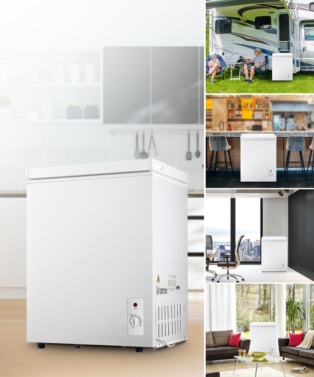 5 Cubic Feet Chest Freezer Z67902