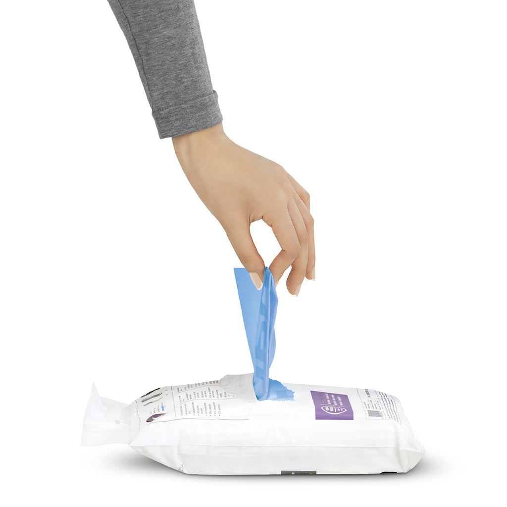 60 Count Drawstring Trash Bags, 20 Liter / 5.3 Gallon O949101