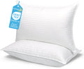 Queen Size Microfiber Bed Pillows Set of 2 O711