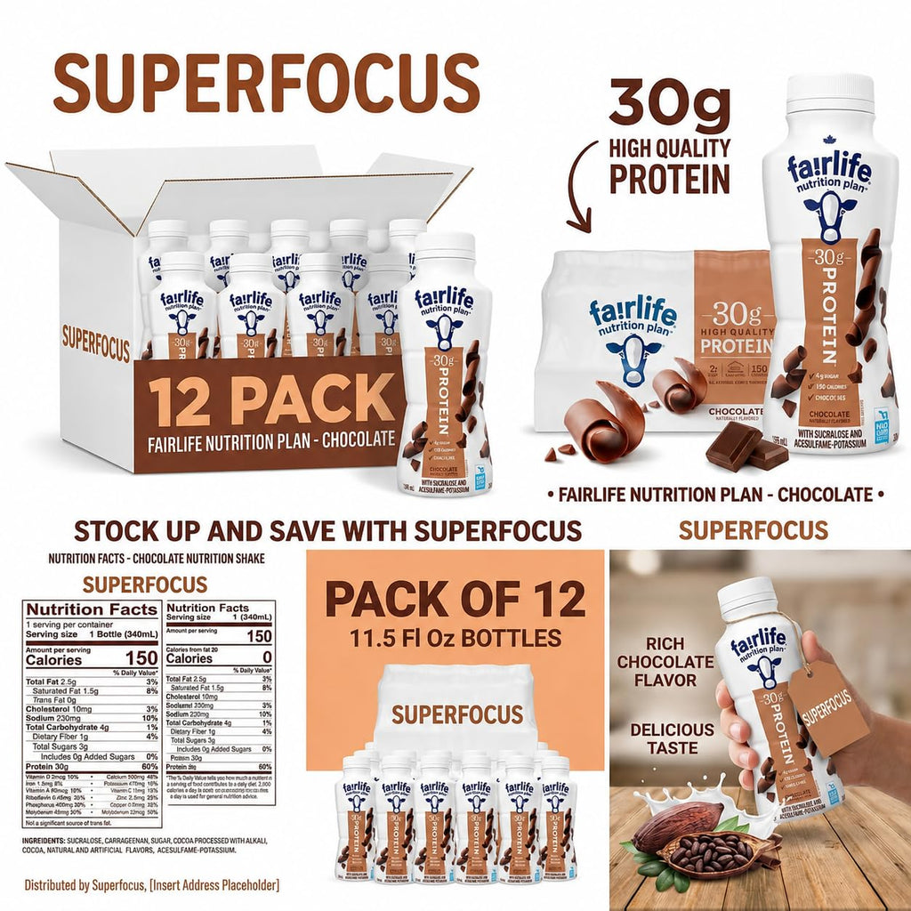 High Protein Chocolate Shake 12 Pack G275630