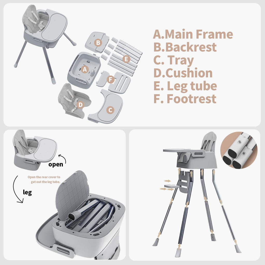 3in1 Baby Highchair C66622