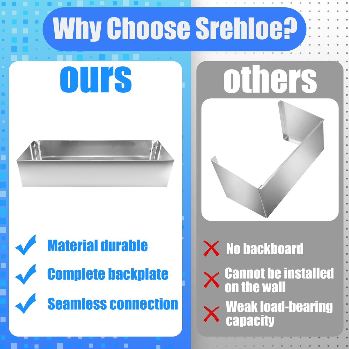 Aluminum Fuel Tank Rack 46" 4 5-Gallon Jugs Silver Z635
