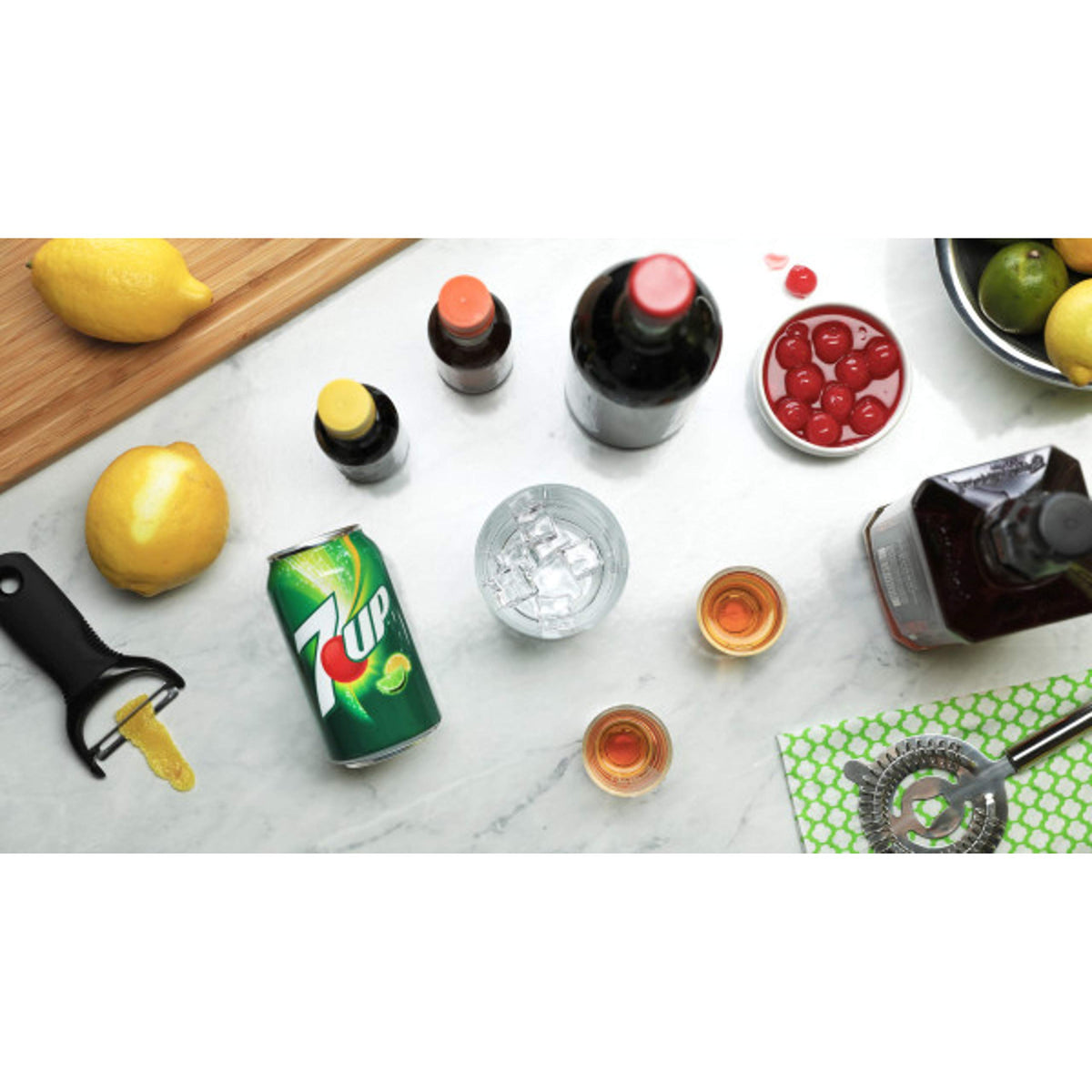 Zero Sugar 7-Up Soda, 12 Oz (Pack of 24) N287031
