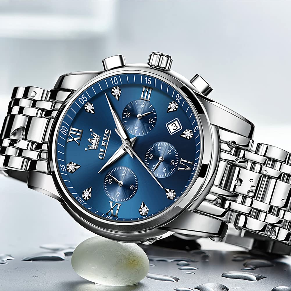 Men Stainless Steel Analog Watch Q8656