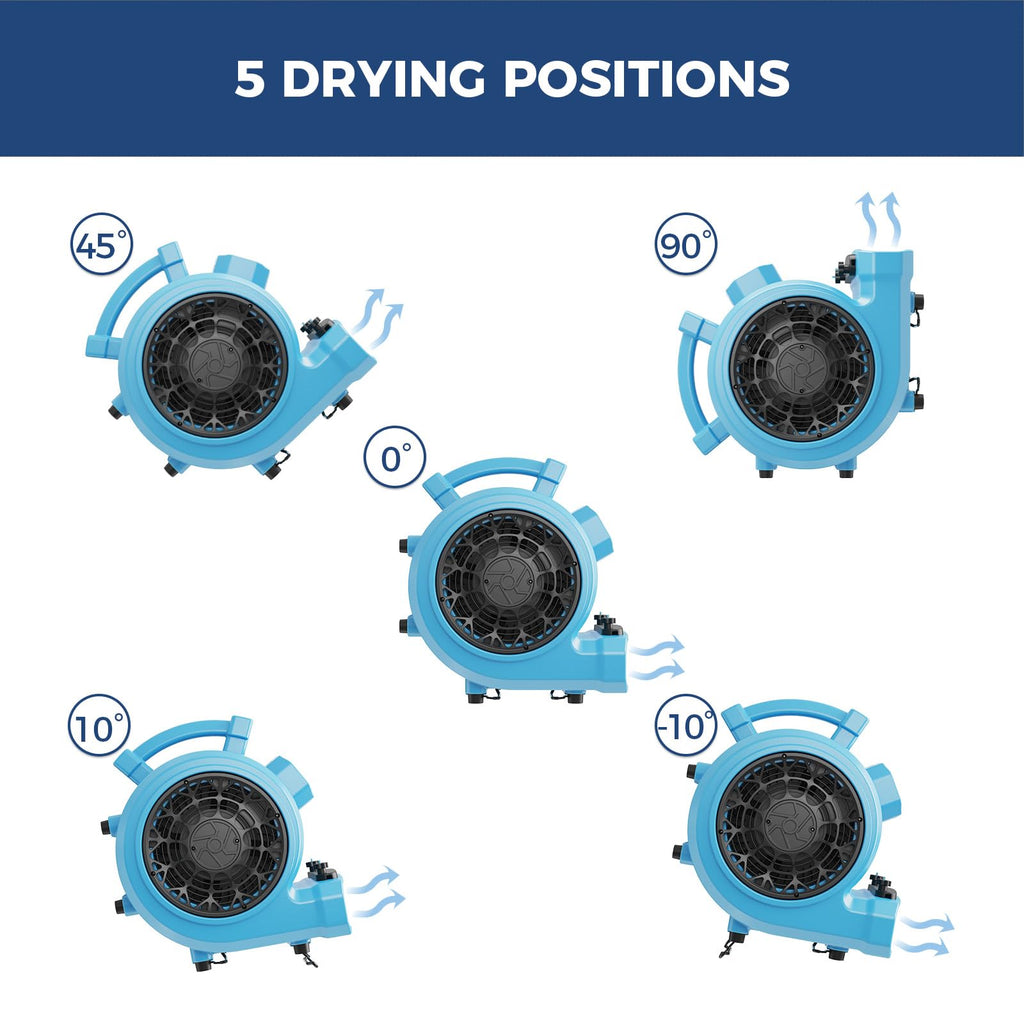 3 Speed Floor Drying Fan A828