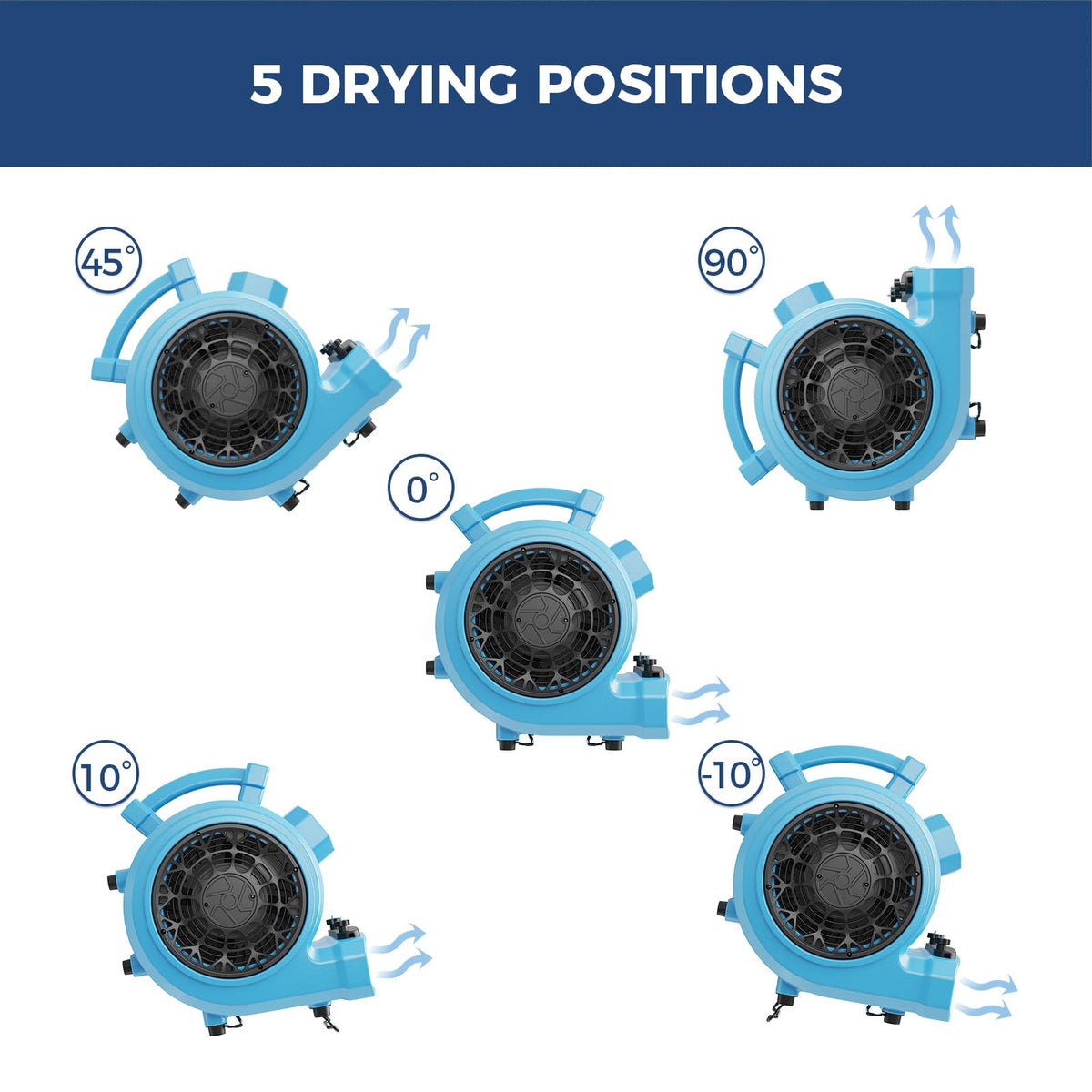 3 Speed Floor Drying Fan A828