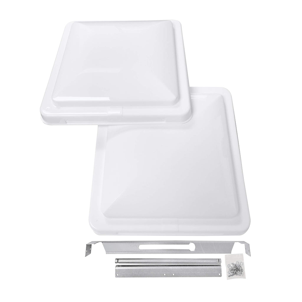 14 Inch RV Roof Vent 2-Pack White M39794