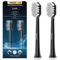 Electric Toothbrush Replacement Brush Heads 2-Pack Black N398032