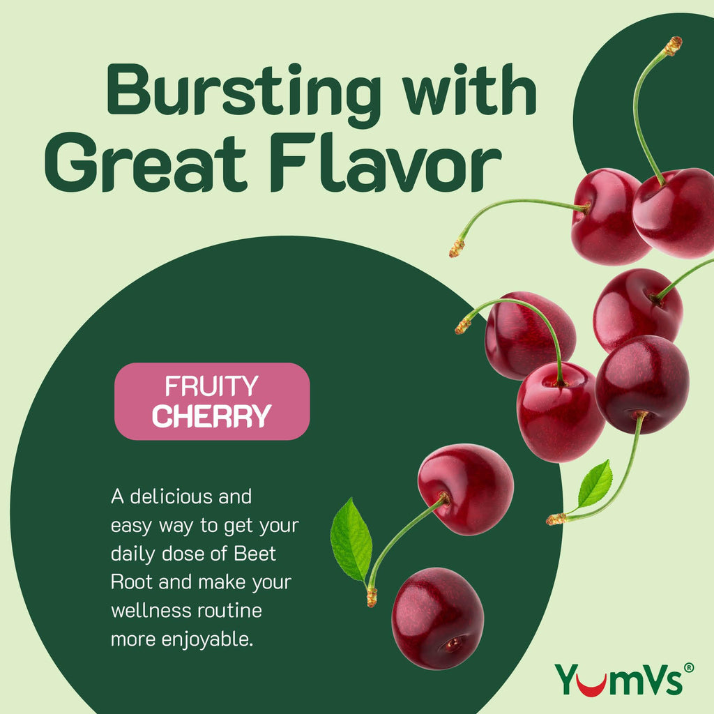 Beet Root Gummies with Tart Cherry 60 Count I50947