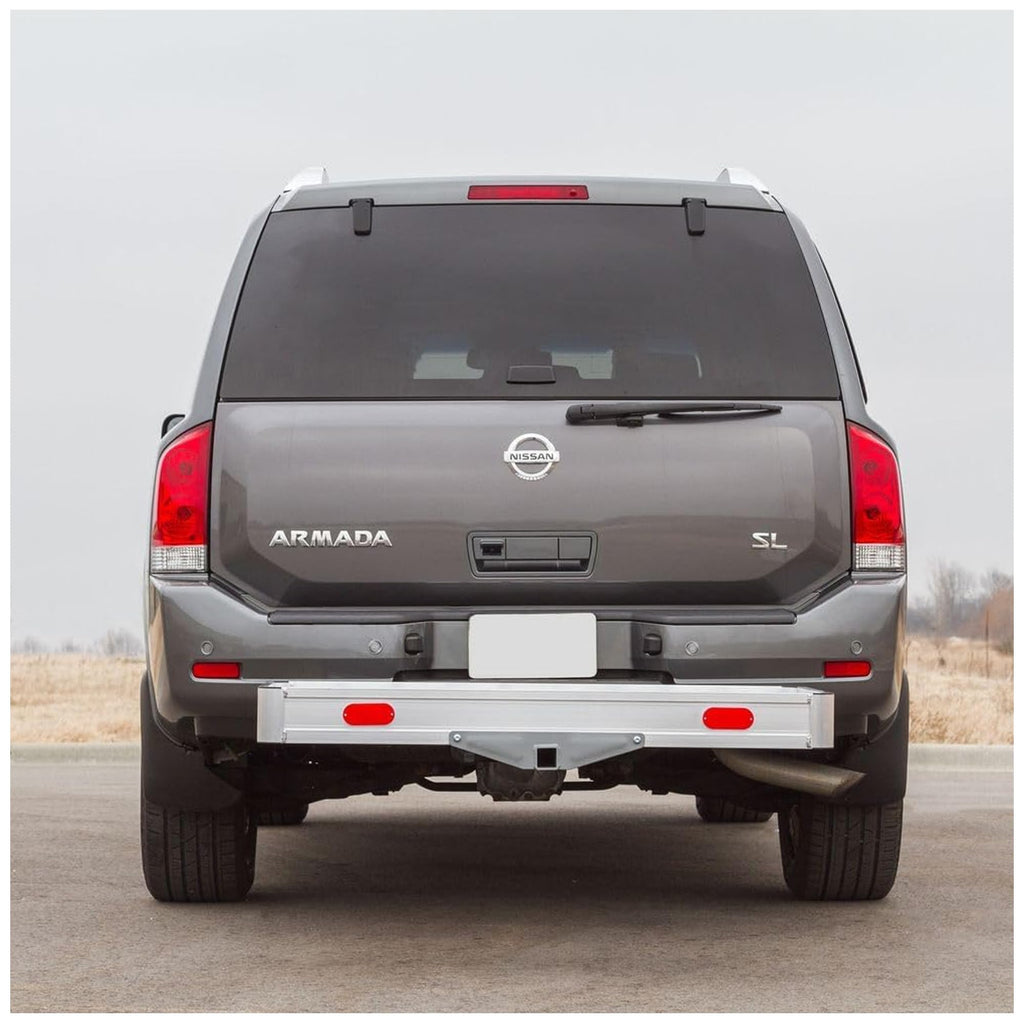 Aluminum Hitch Cargo Carrier Tray 550 lb Capacity W966526