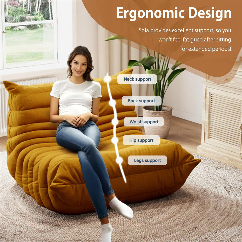 Oversized Memory Foam Bean Bag Chair Z298