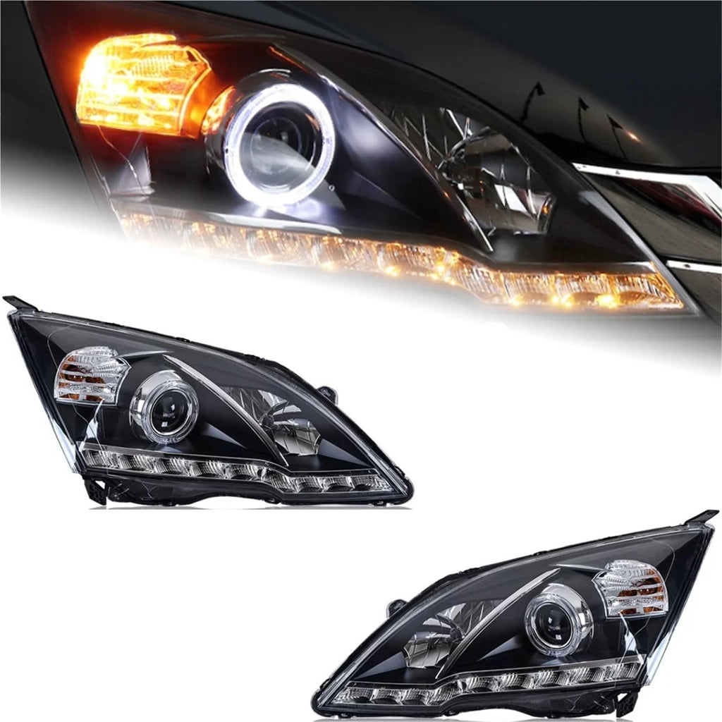 Car Headlight LED DRL Double Lens V7240