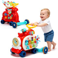 Baby Push Walker Toddler Walking Toy with Busy Board V56523