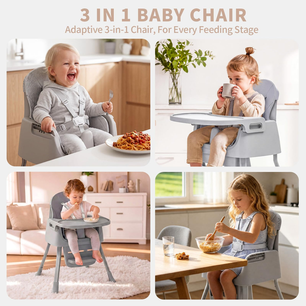 3in1 Baby Highchair C66622
