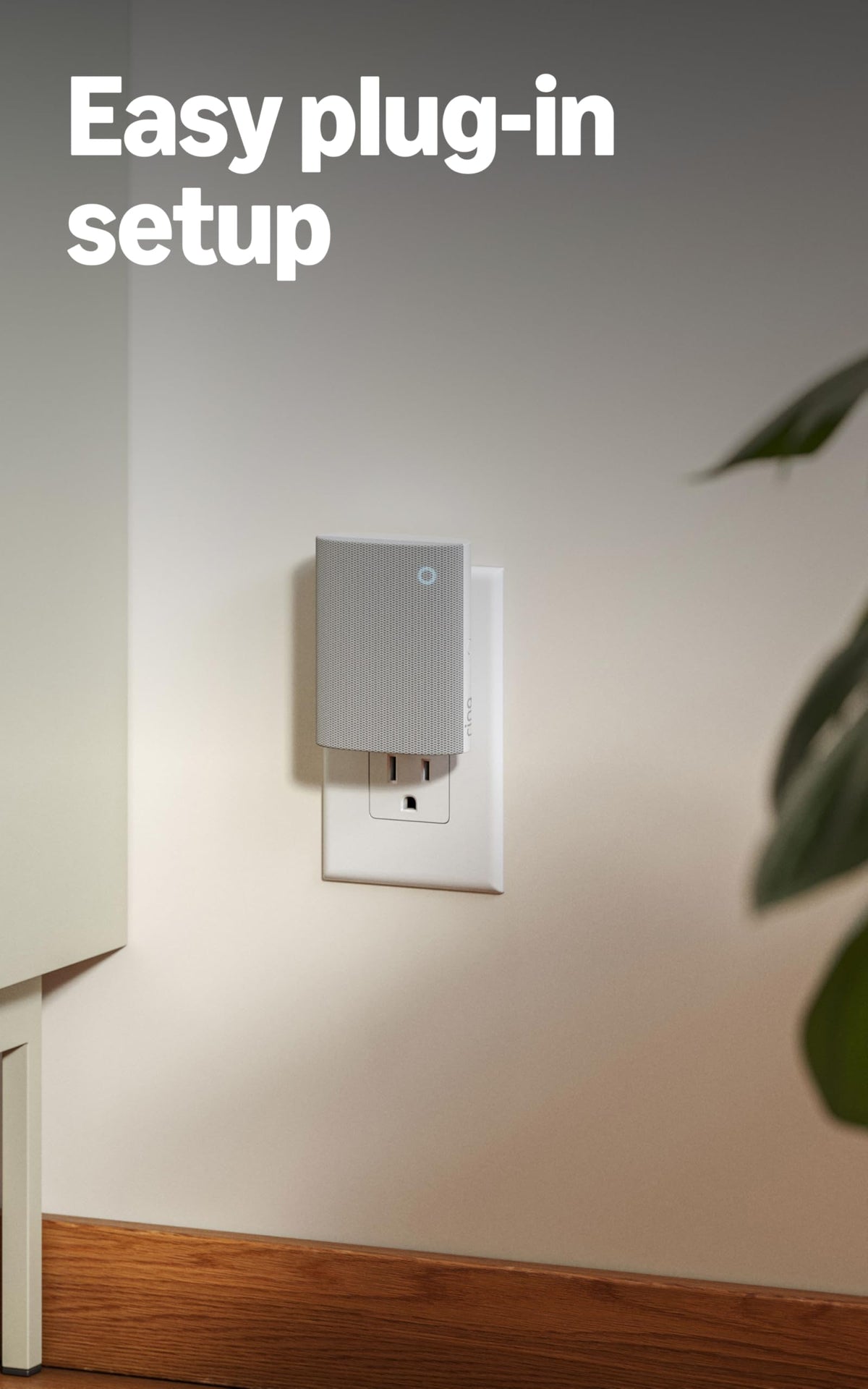 White Plug-In Chime X813