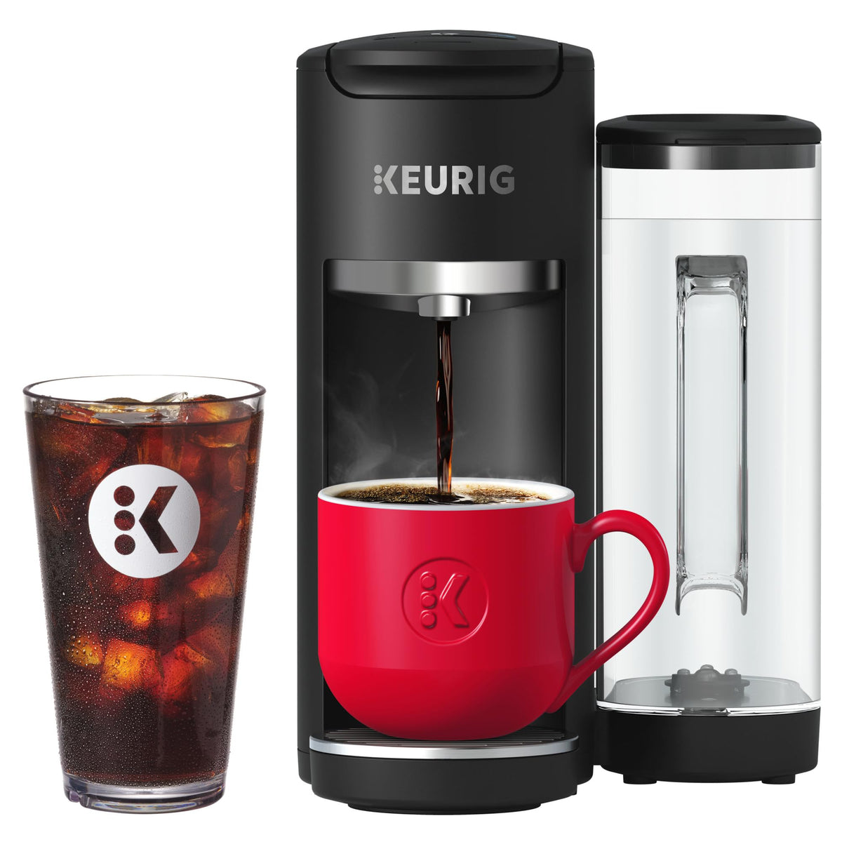 Black Single Serve K-Cup Pod Coffee Maker C666