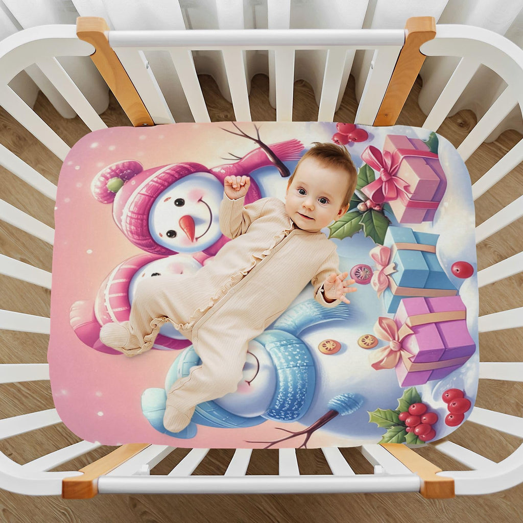 Colorful Crib Sheet 52" x 28" S971