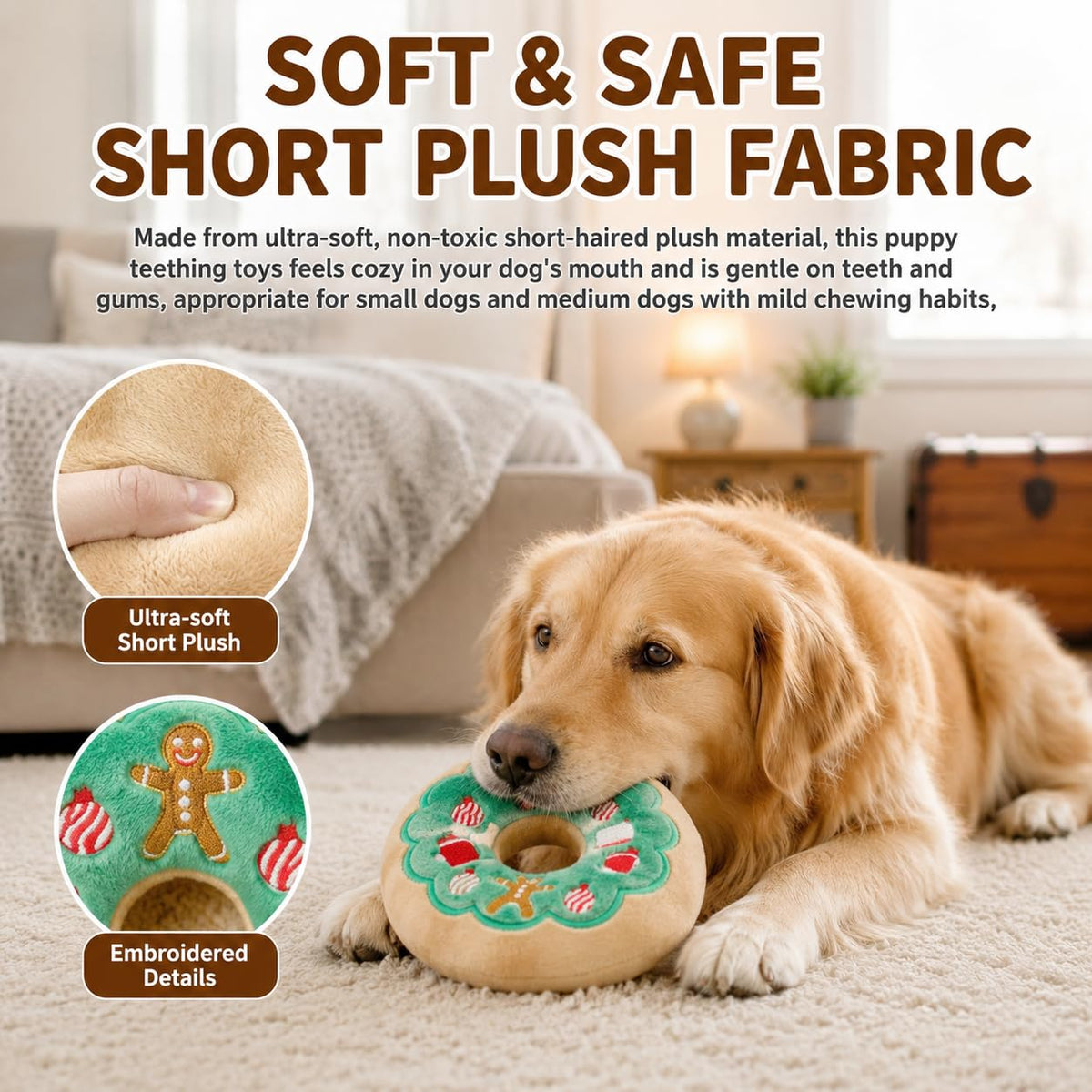 Plush Squeak Toy 1 Pack C321427