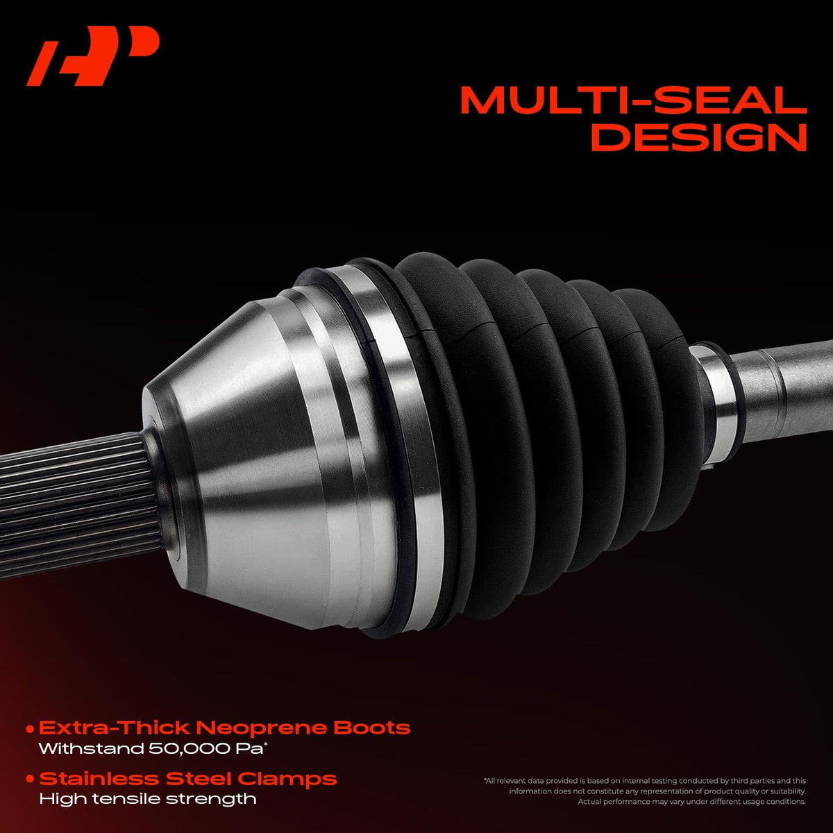 Set of 2 Front CV Axle Shaft Assembly C605204